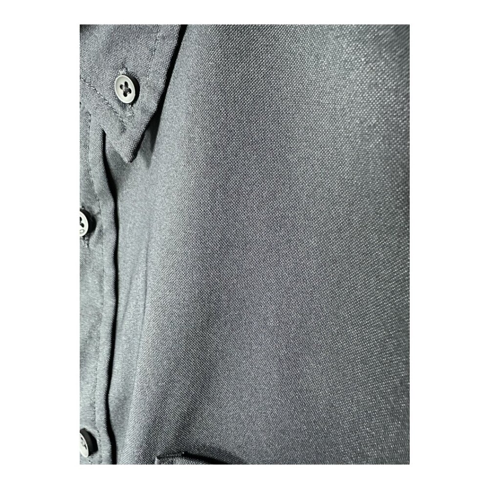 Oakley Button Down Shirt Mens XXL Slim Fit Black - Picture 2 of 4